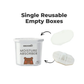 Baebear Dehumidifier Empty Single Box White Lid, 350g